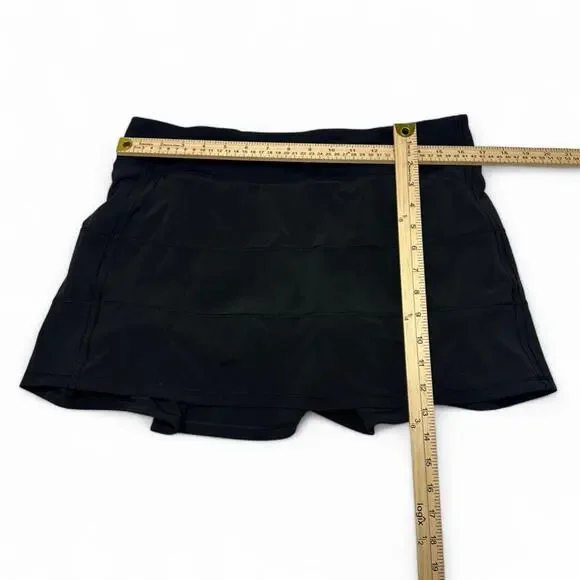 Lululemon Pace Revival Black Women’s Size 10 Skirt With Inside Liner Gorpcore - Picture 5 of 6